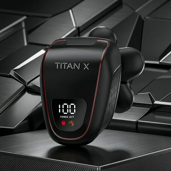 Titan X Head Shaver with grooming attachments